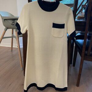 EUC Tuckernuck Merritt Knit Contrast Trim Mini Dress XS